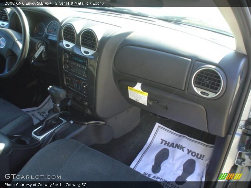 Silver Mist Metallic / Ebony 2008 GMC Envoy SLE 4x4