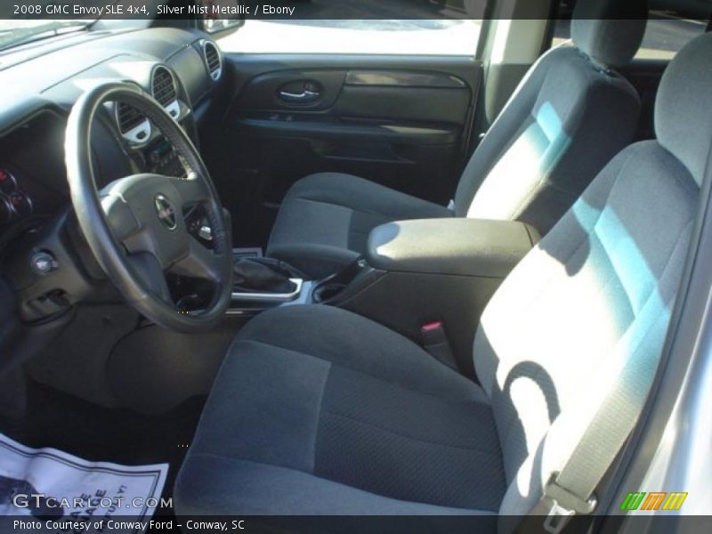 Silver Mist Metallic / Ebony 2008 GMC Envoy SLE 4x4