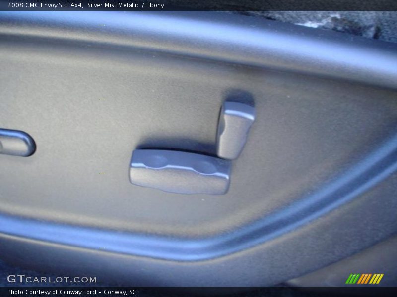 Silver Mist Metallic / Ebony 2008 GMC Envoy SLE 4x4