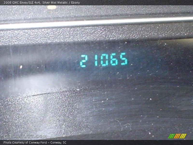 Silver Mist Metallic / Ebony 2008 GMC Envoy SLE 4x4