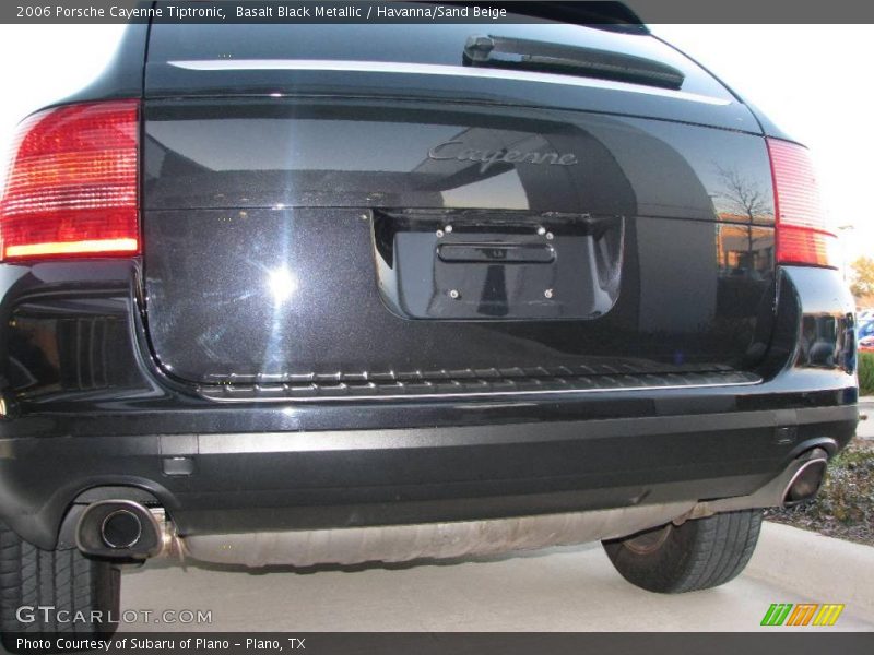 Basalt Black Metallic / Havanna/Sand Beige 2006 Porsche Cayenne Tiptronic