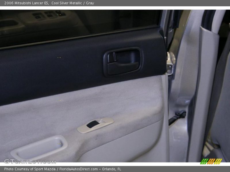 Cool Silver Metallic / Gray 2006 Mitsubishi Lancer ES