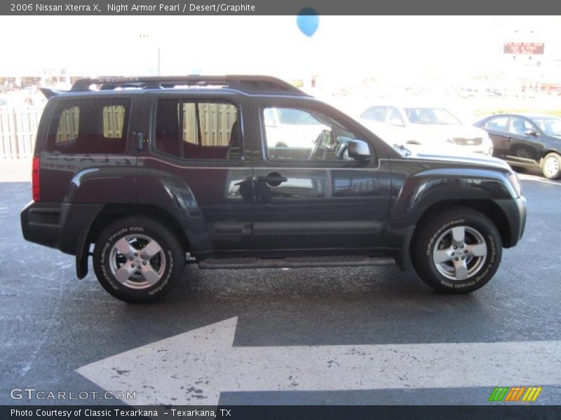 Night Armor Pearl / Desert/Graphite 2006 Nissan Xterra X