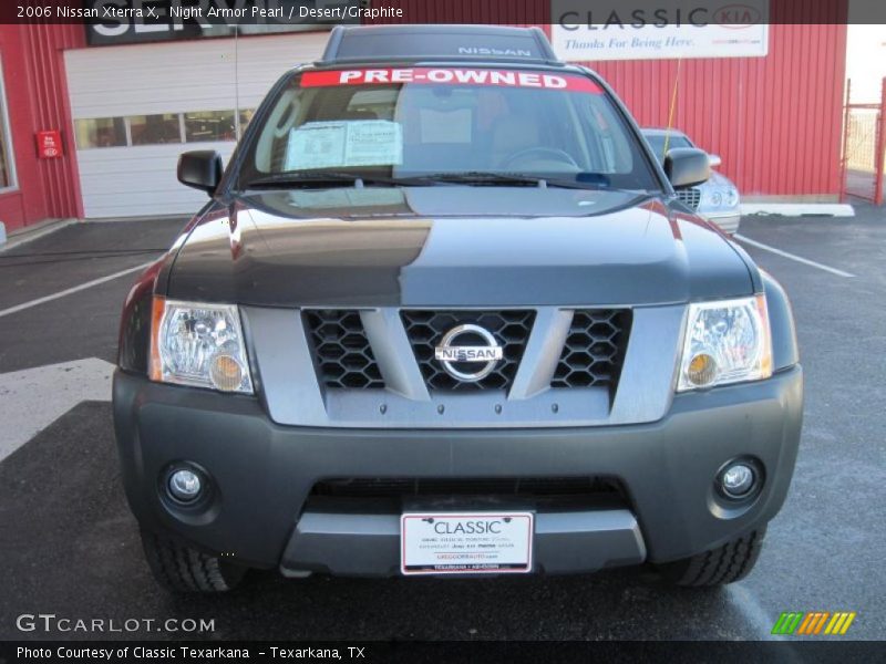 Night Armor Pearl / Desert/Graphite 2006 Nissan Xterra X