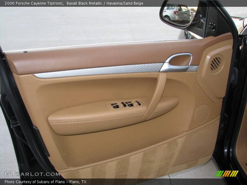 Basalt Black Metallic / Havanna/Sand Beige 2006 Porsche Cayenne Tiptronic