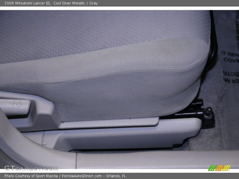 Cool Silver Metallic / Gray 2006 Mitsubishi Lancer ES