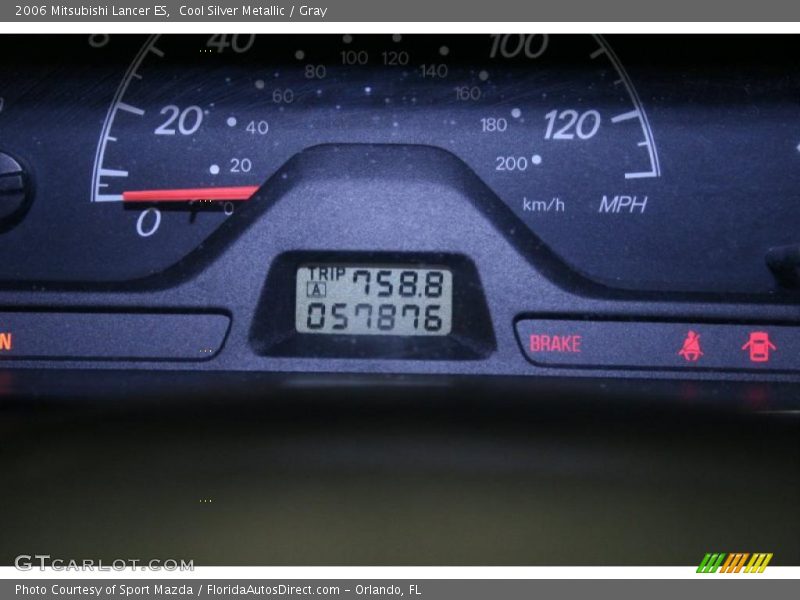 Cool Silver Metallic / Gray 2006 Mitsubishi Lancer ES