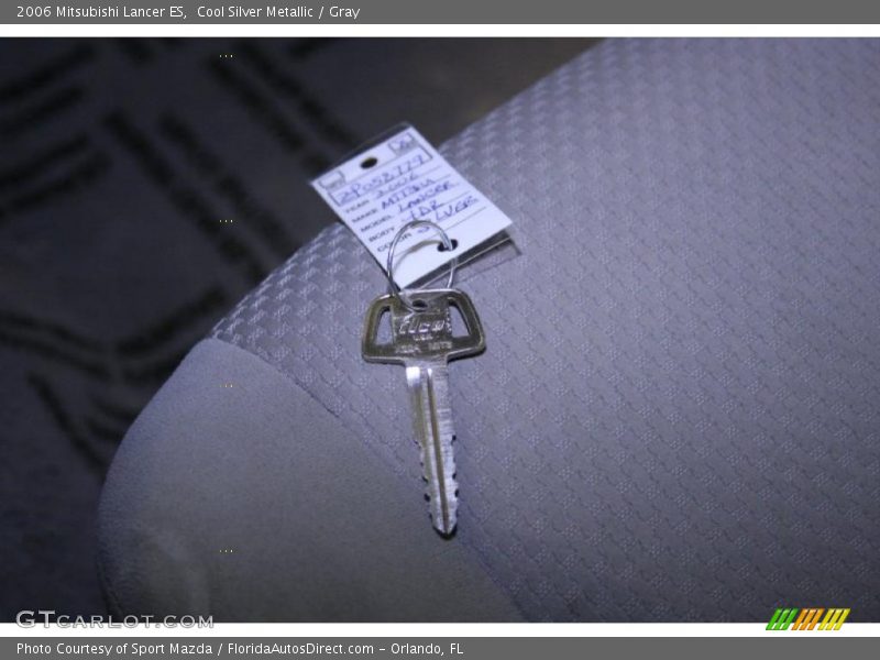 Cool Silver Metallic / Gray 2006 Mitsubishi Lancer ES