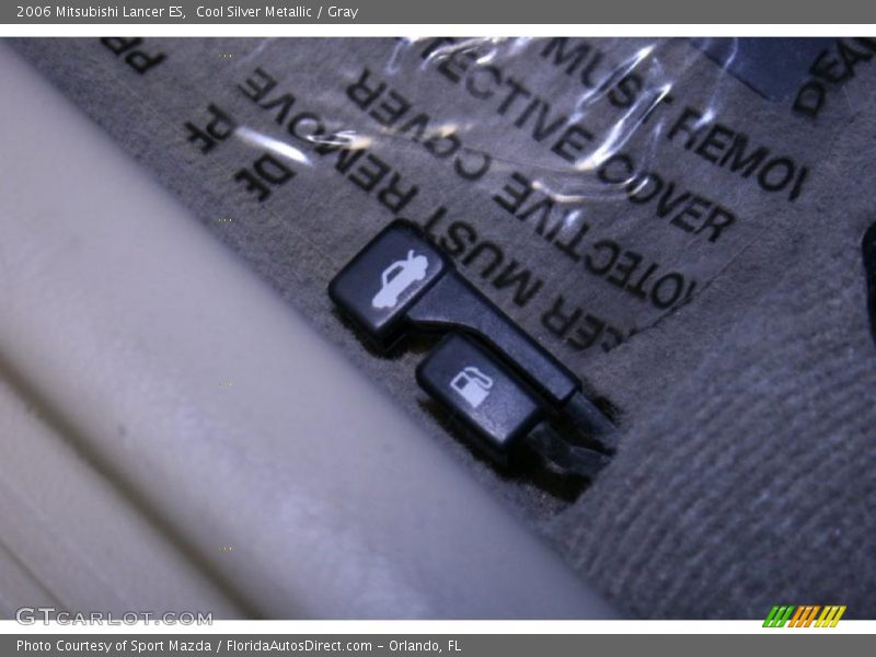 Cool Silver Metallic / Gray 2006 Mitsubishi Lancer ES