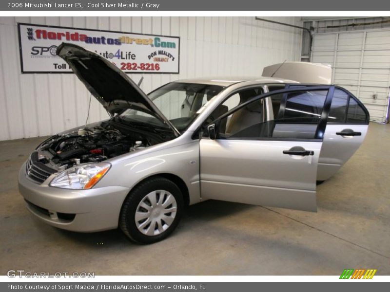 Cool Silver Metallic / Gray 2006 Mitsubishi Lancer ES