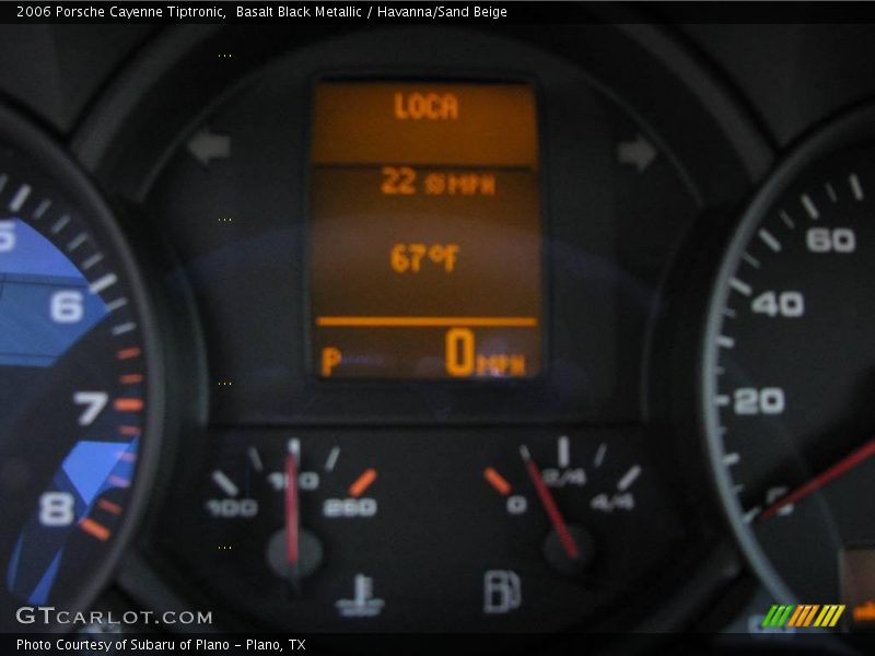 Basalt Black Metallic / Havanna/Sand Beige 2006 Porsche Cayenne Tiptronic
