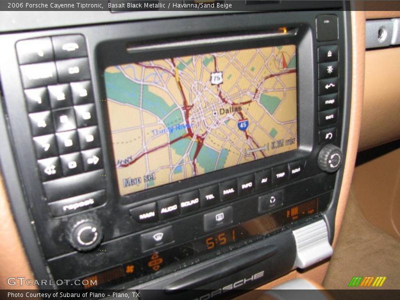Basalt Black Metallic / Havanna/Sand Beige 2006 Porsche Cayenne Tiptronic