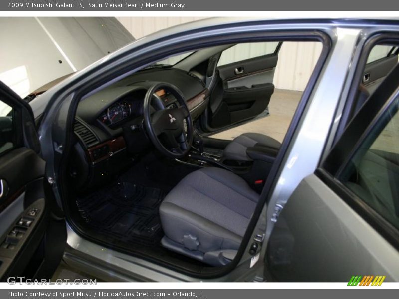 Satin Meisai Pearl / Medium Gray 2009 Mitsubishi Galant ES