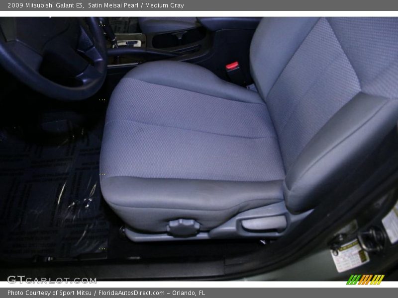 Satin Meisai Pearl / Medium Gray 2009 Mitsubishi Galant ES