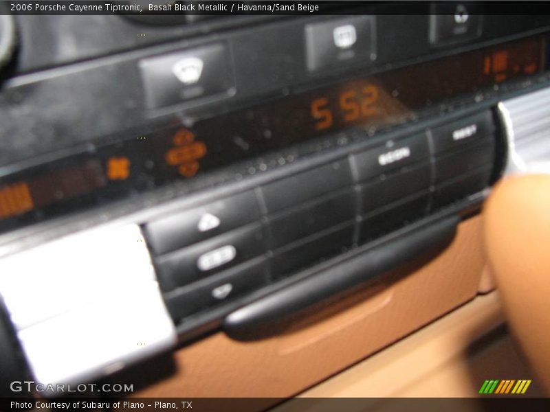 Basalt Black Metallic / Havanna/Sand Beige 2006 Porsche Cayenne Tiptronic