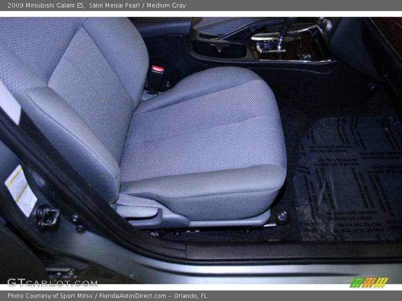 Satin Meisai Pearl / Medium Gray 2009 Mitsubishi Galant ES