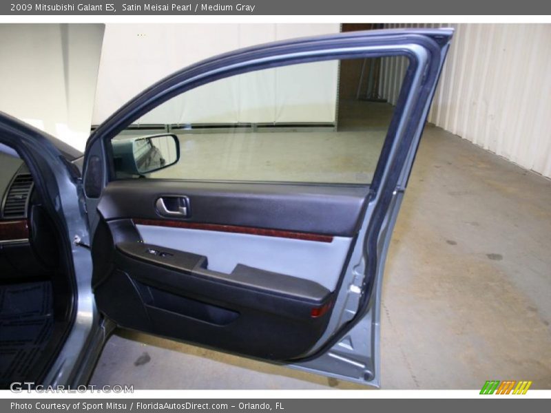 Satin Meisai Pearl / Medium Gray 2009 Mitsubishi Galant ES
