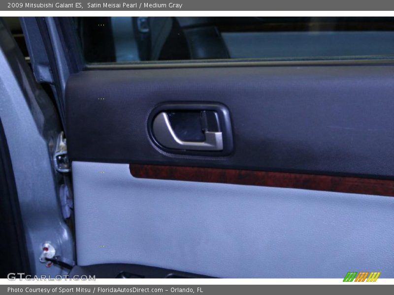 Satin Meisai Pearl / Medium Gray 2009 Mitsubishi Galant ES