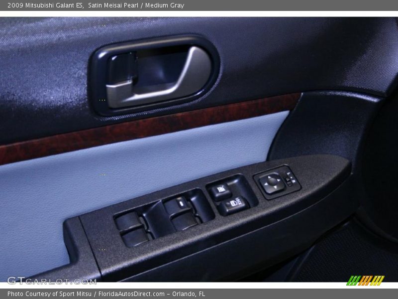 Satin Meisai Pearl / Medium Gray 2009 Mitsubishi Galant ES