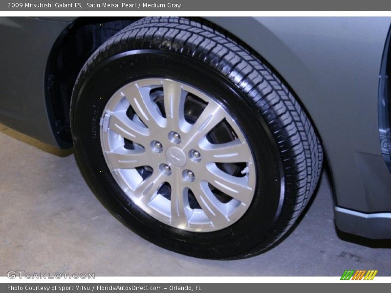 Satin Meisai Pearl / Medium Gray 2009 Mitsubishi Galant ES