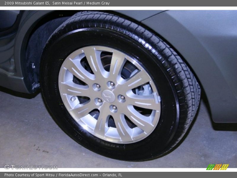 Satin Meisai Pearl / Medium Gray 2009 Mitsubishi Galant ES