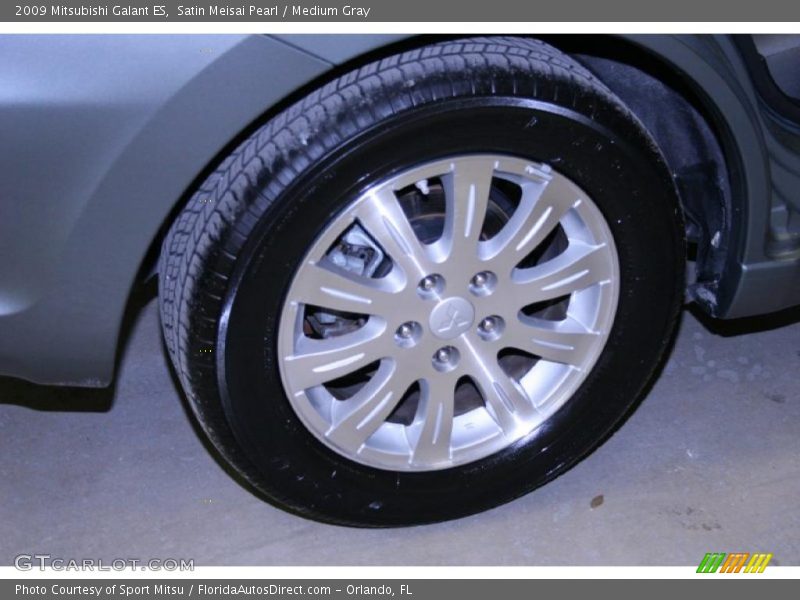 Satin Meisai Pearl / Medium Gray 2009 Mitsubishi Galant ES