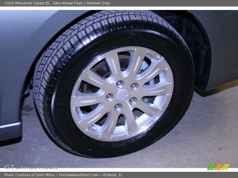 Satin Meisai Pearl / Medium Gray 2009 Mitsubishi Galant ES