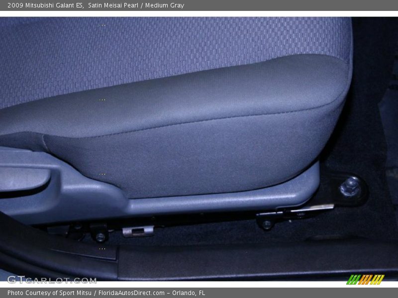 Satin Meisai Pearl / Medium Gray 2009 Mitsubishi Galant ES