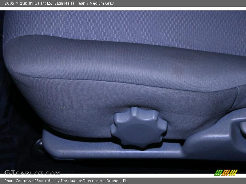 Satin Meisai Pearl / Medium Gray 2009 Mitsubishi Galant ES