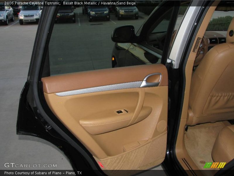 Basalt Black Metallic / Havanna/Sand Beige 2006 Porsche Cayenne Tiptronic