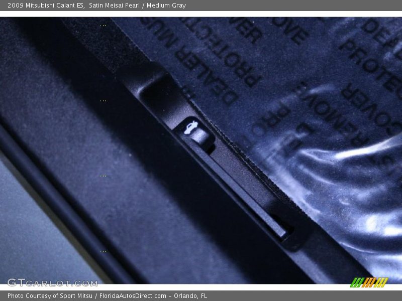 Satin Meisai Pearl / Medium Gray 2009 Mitsubishi Galant ES
