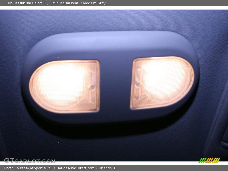 Satin Meisai Pearl / Medium Gray 2009 Mitsubishi Galant ES