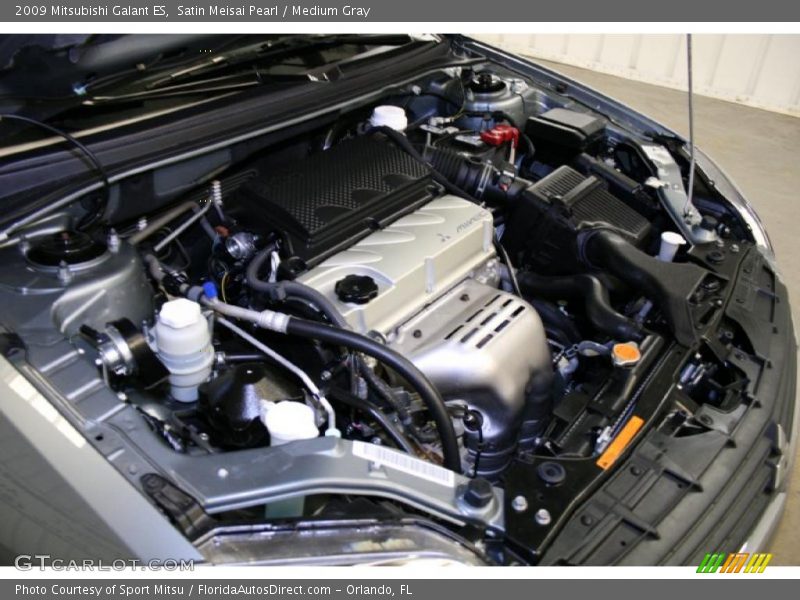 Satin Meisai Pearl / Medium Gray 2009 Mitsubishi Galant ES