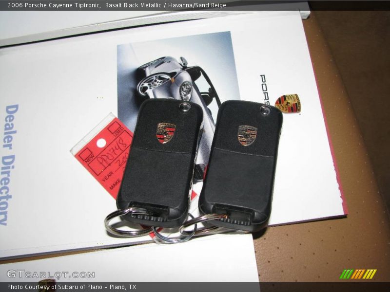 Basalt Black Metallic / Havanna/Sand Beige 2006 Porsche Cayenne Tiptronic