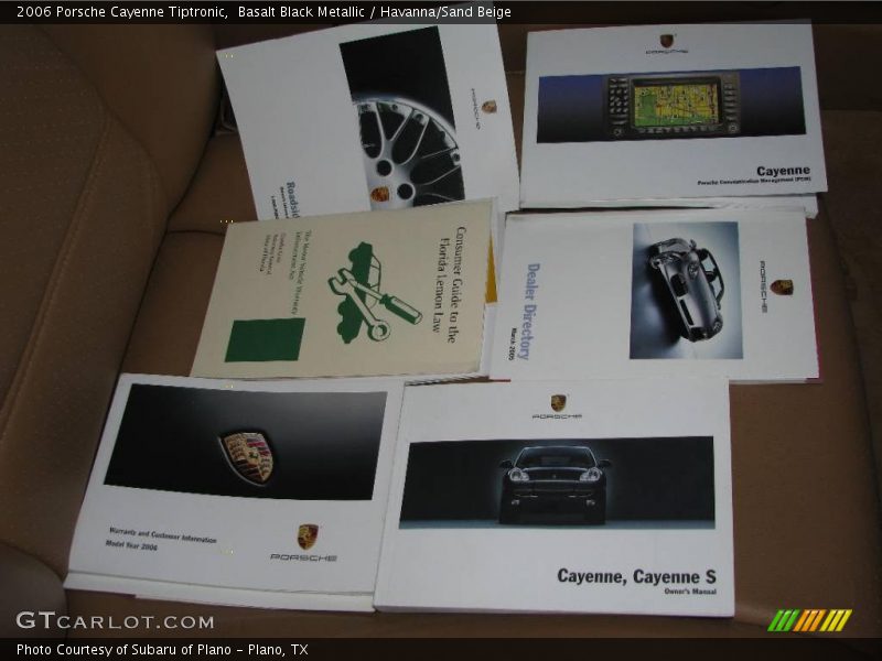 Basalt Black Metallic / Havanna/Sand Beige 2006 Porsche Cayenne Tiptronic