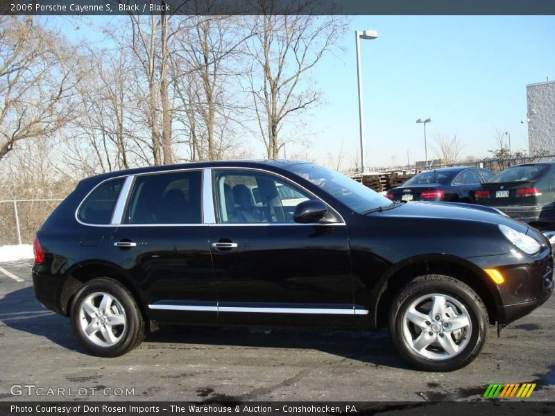 Black / Black 2006 Porsche Cayenne S