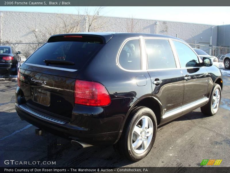 Black / Black 2006 Porsche Cayenne S
