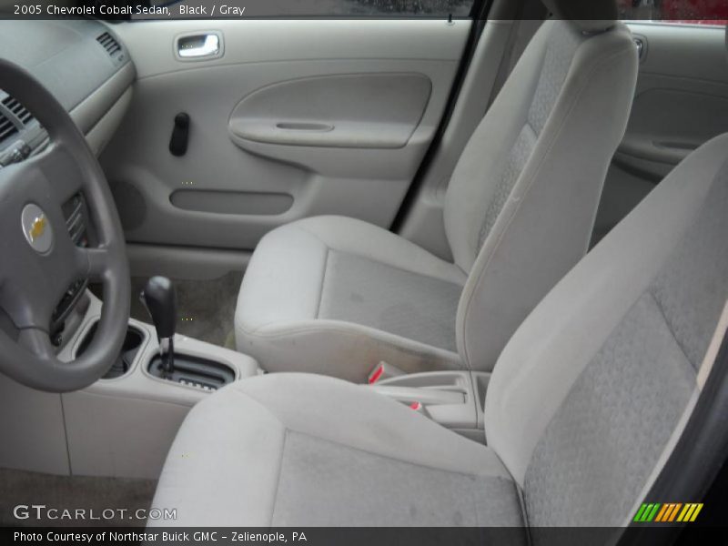 Black / Gray 2005 Chevrolet Cobalt Sedan