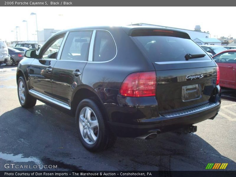 Black / Black 2006 Porsche Cayenne S