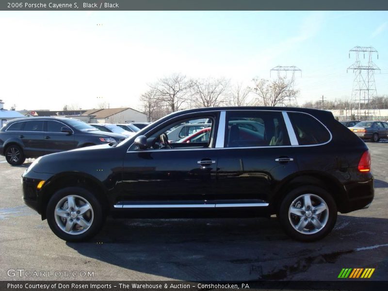 Black / Black 2006 Porsche Cayenne S