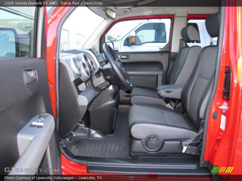 Rallye Red / Black/Gray 2005 Honda Element EX AWD