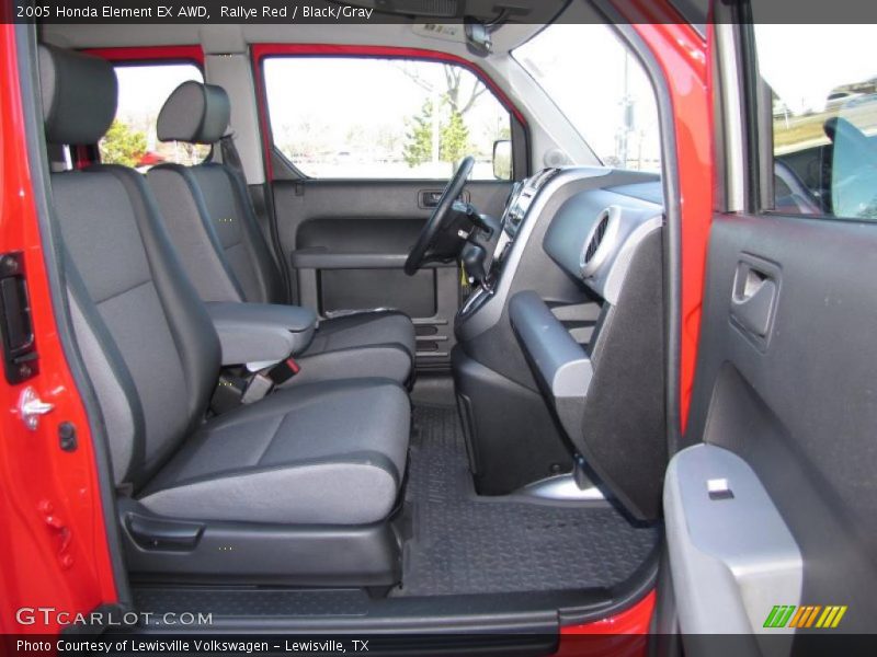 Rallye Red / Black/Gray 2005 Honda Element EX AWD