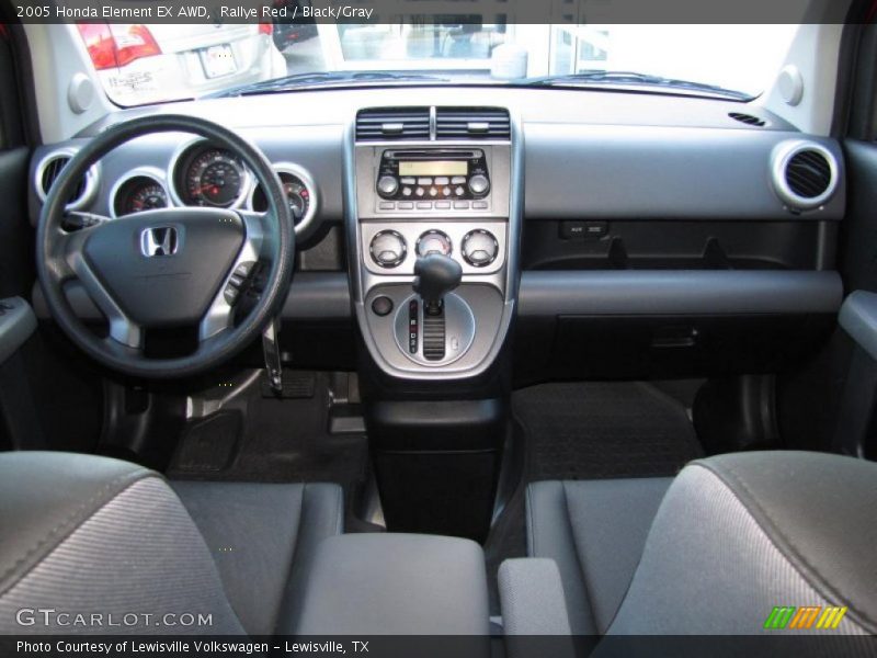 Rallye Red / Black/Gray 2005 Honda Element EX AWD