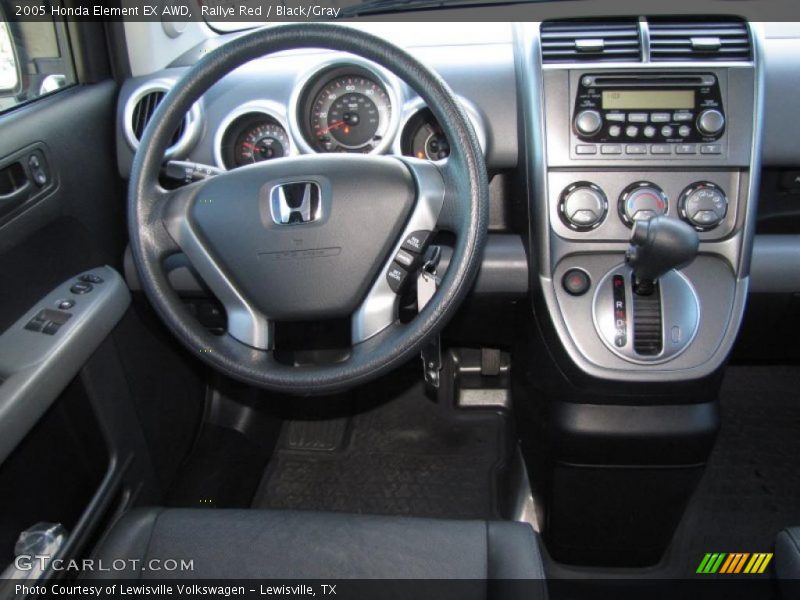 Rallye Red / Black/Gray 2005 Honda Element EX AWD