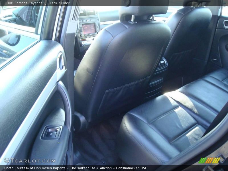 Black / Black 2006 Porsche Cayenne S