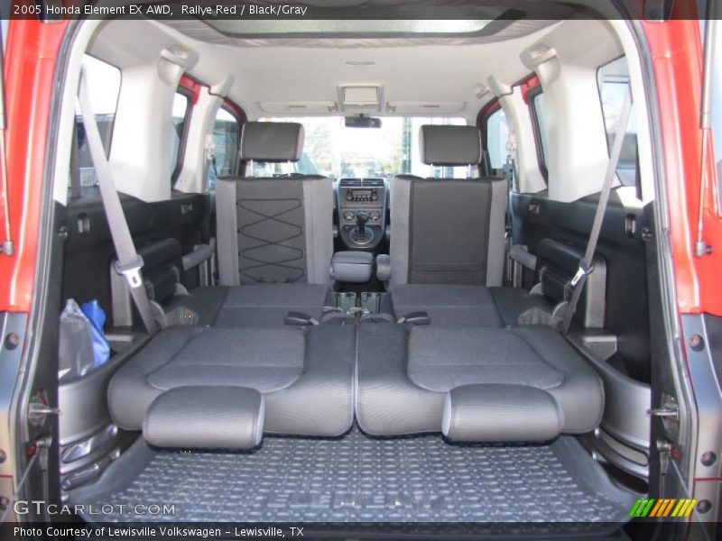 Rallye Red / Black/Gray 2005 Honda Element EX AWD