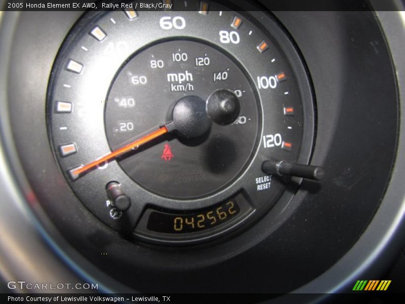 Rallye Red / Black/Gray 2005 Honda Element EX AWD