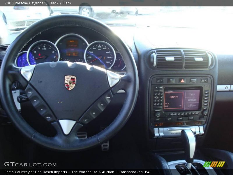 Black / Black 2006 Porsche Cayenne S