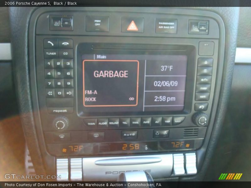 Black / Black 2006 Porsche Cayenne S