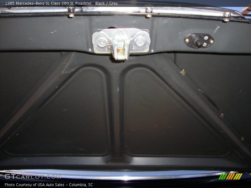 Black / Grey 1985 Mercedes-Benz SL Class 380 SL Roadster